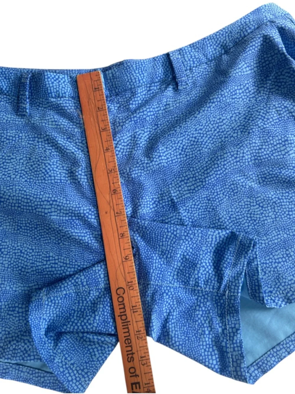 Nike Golf Dri-FIT Blue Mosaic Print Performance Shorts
